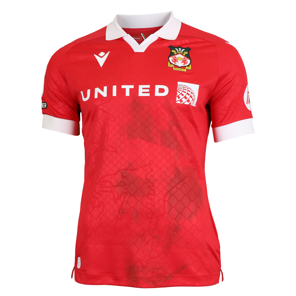 James McClean Wrexham A.F.C. shirt