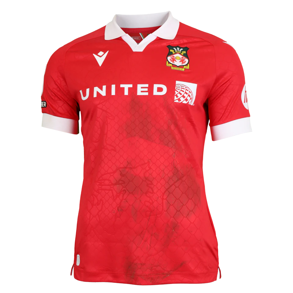 James McClean Wrexham A.F.C. のシャツ