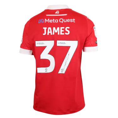 Matty James Wrexham A.F.C. jersey
