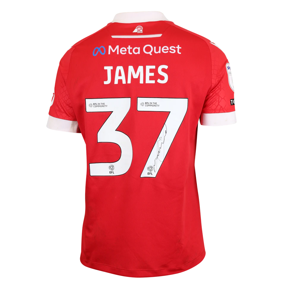 Matty James Wrexham A.F.C. jersey