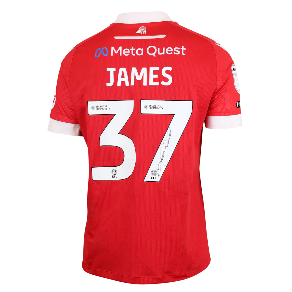 Matty James Wrexham A.F.C. jersey
