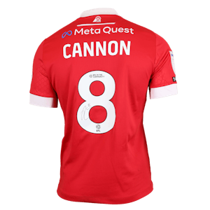 Andy Cannon Wrexham A.F.C. shirt