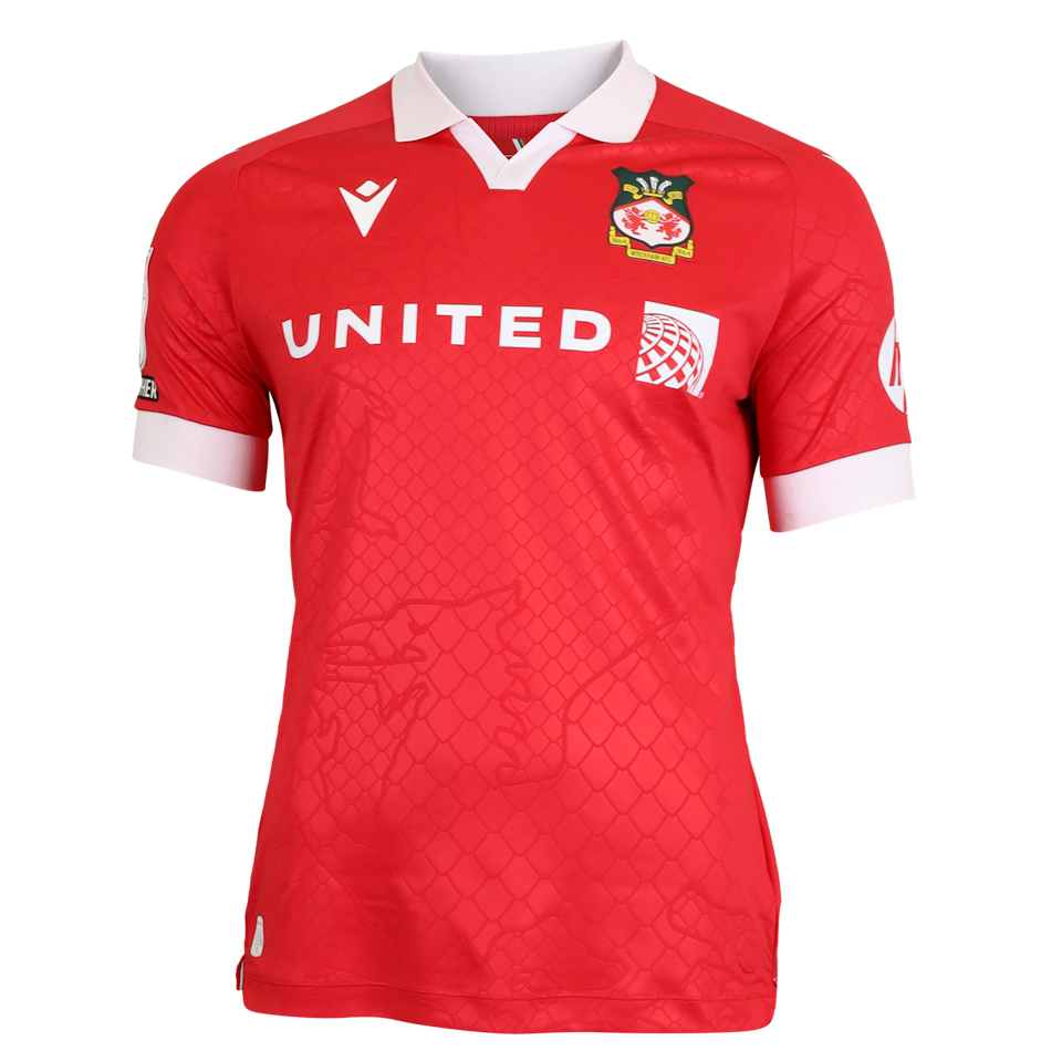 Andy Cannon Wrexham A.F.C. shirt
