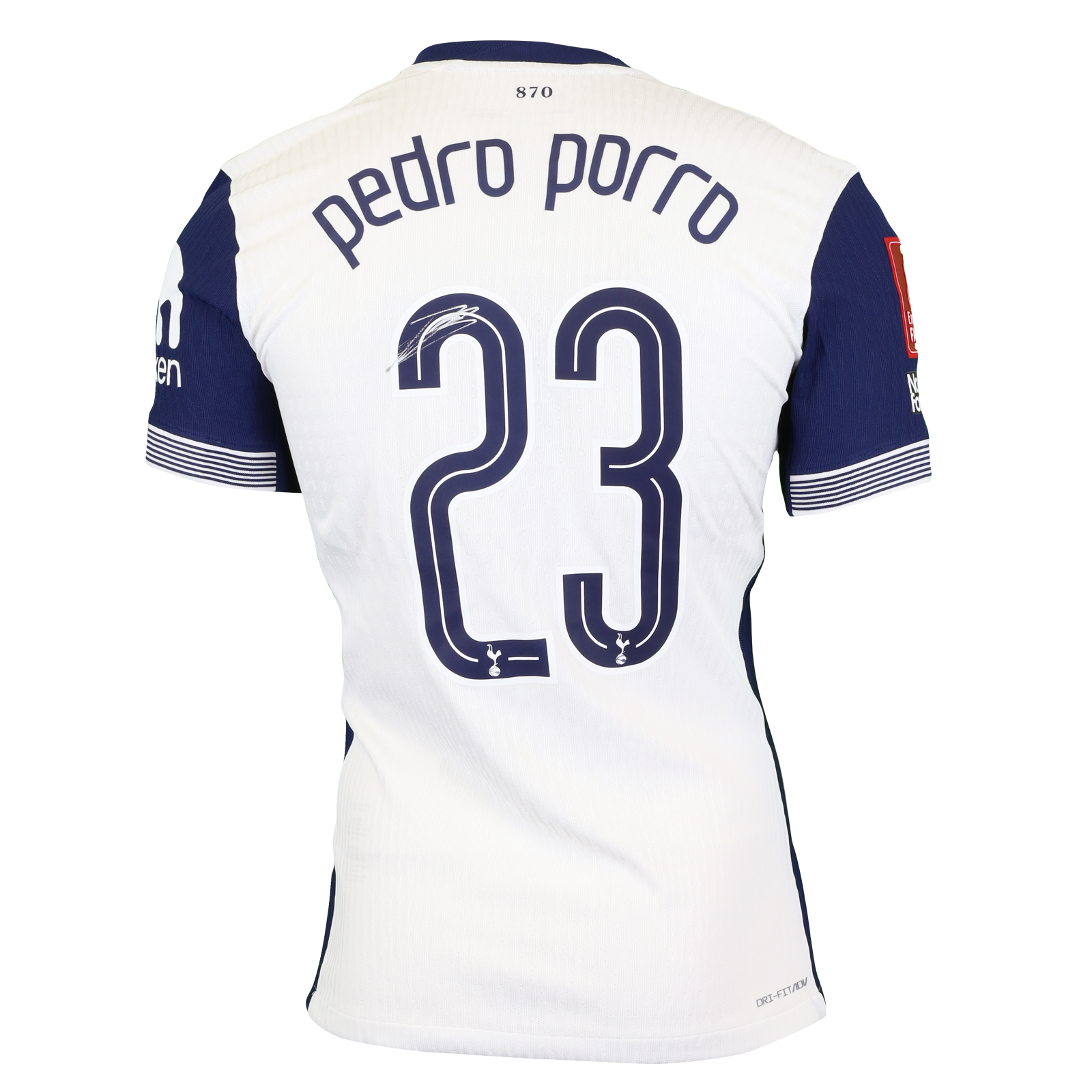 Pedro Porro Tottenham Hotspur shirt