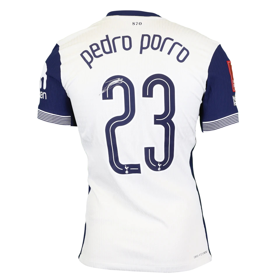 Pedro Porro Tottenham Hotspur shirt
