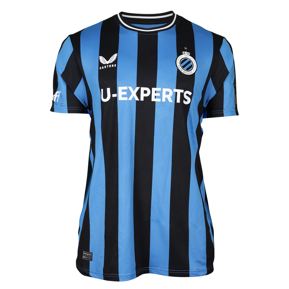 来自Club Brugge的Jorne Spileers球衣