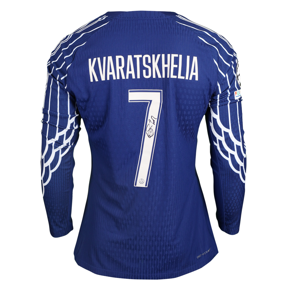 Maillot de Khvicha Kvaratskhelia (Paris Saint-Germain)