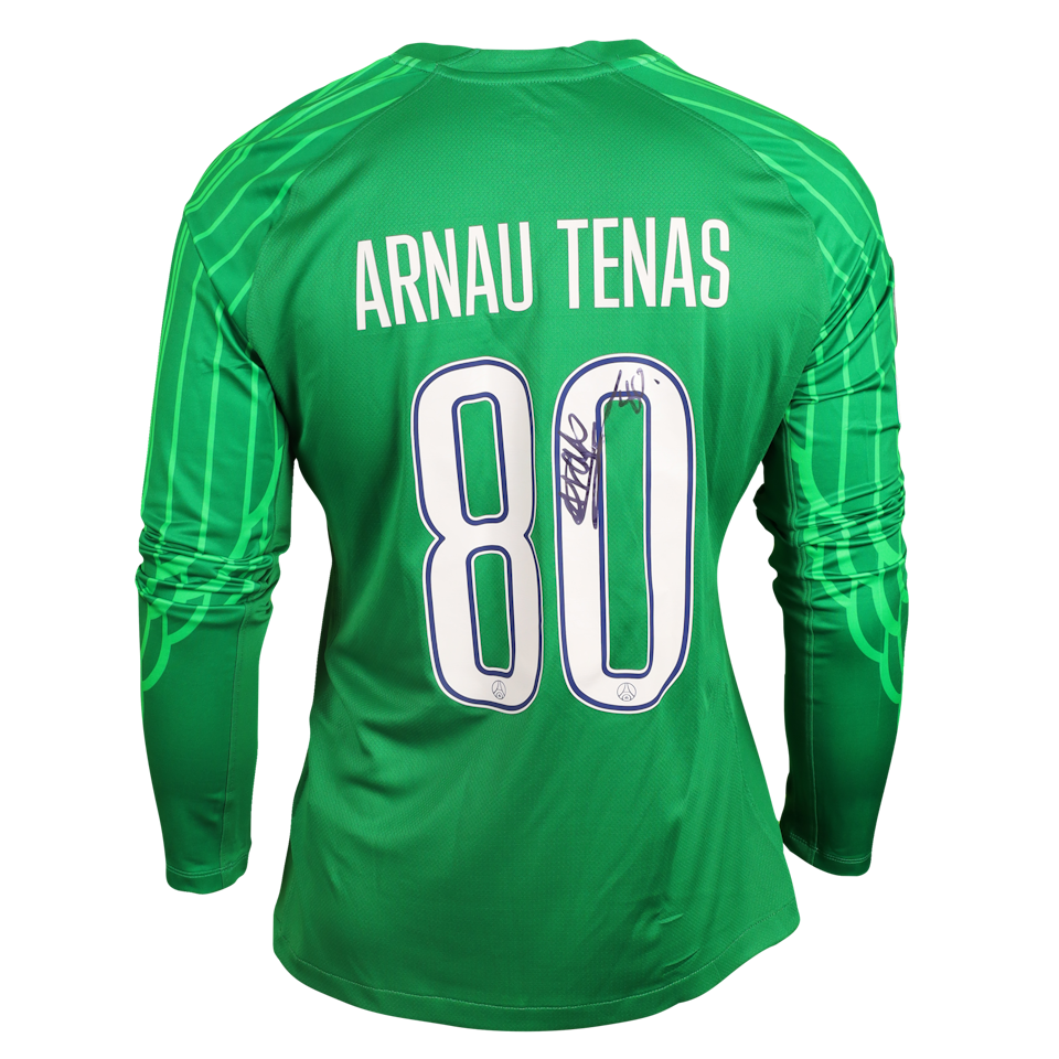 Arnau Tenas Ureña Paris Saint-Germain shirt