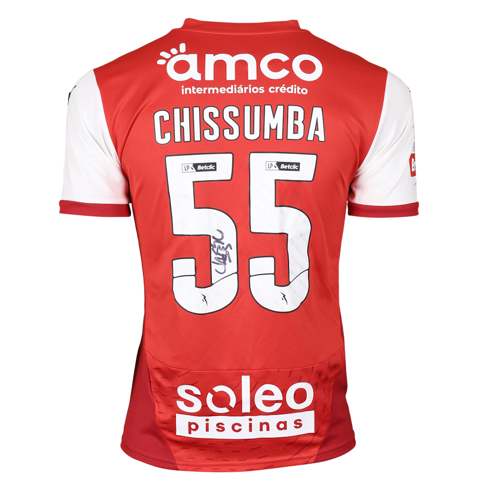 Francisco Edgar Chissumba Rodrigues SC Braga shirt