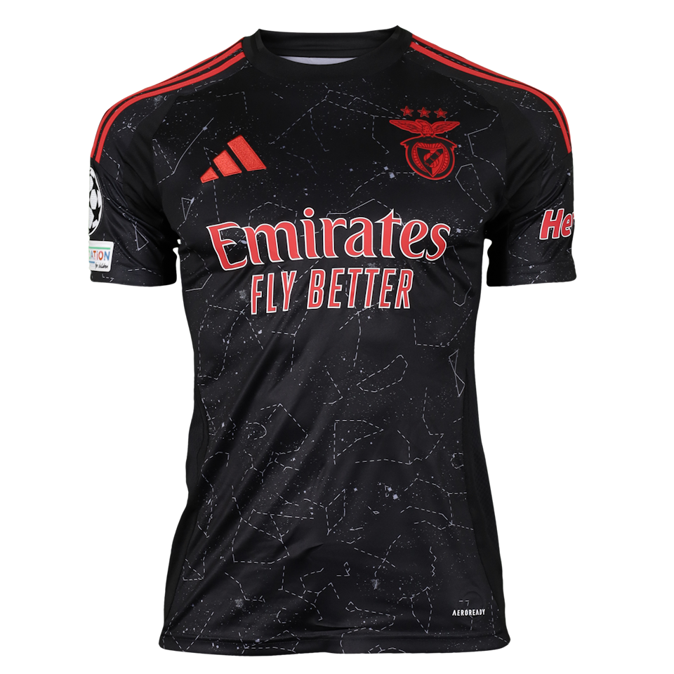 Andreas Schjelderup SL Benfica shirt