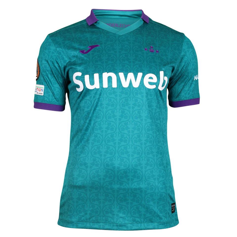 Nilson David Angulo Ramírez RSC Anderlecht camisa.