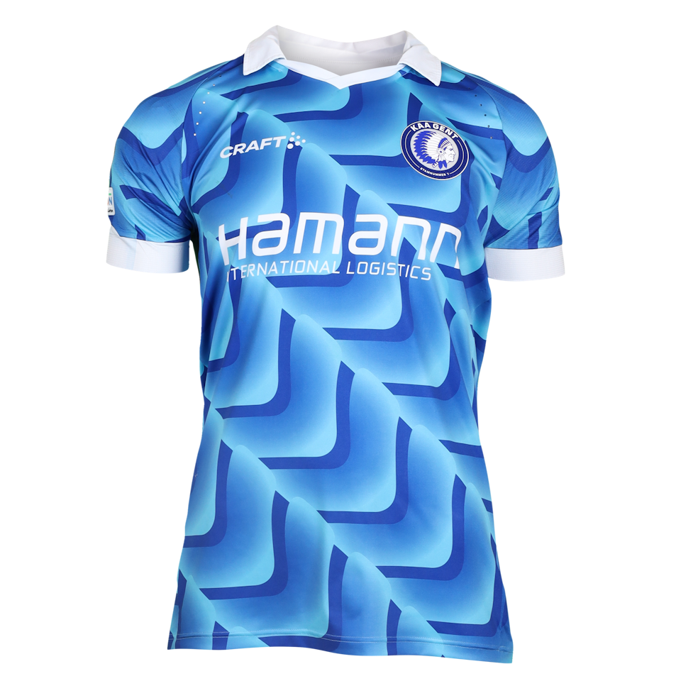 Shirt van Mathias Delorge-Knieper KAA Gent