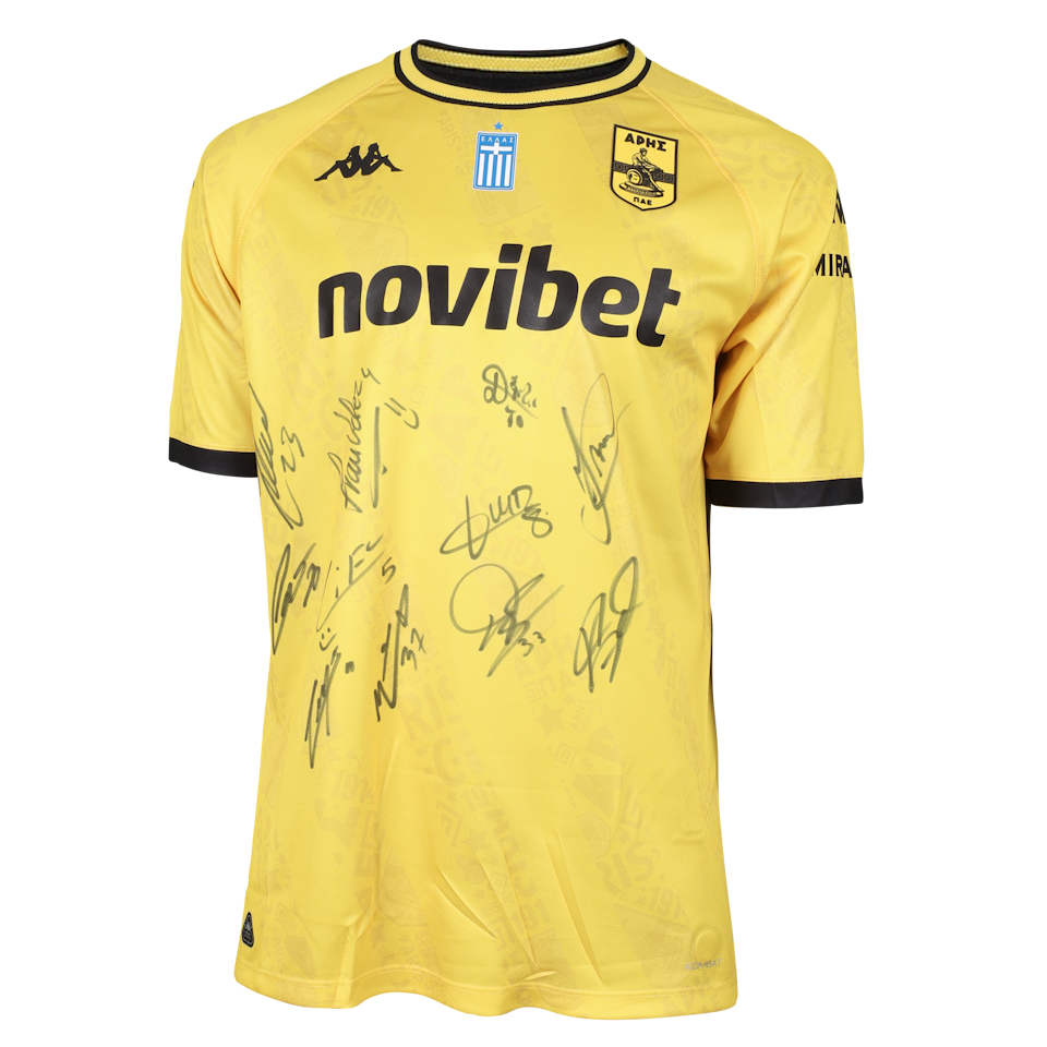 Aris FC - Squad Signed Shirt