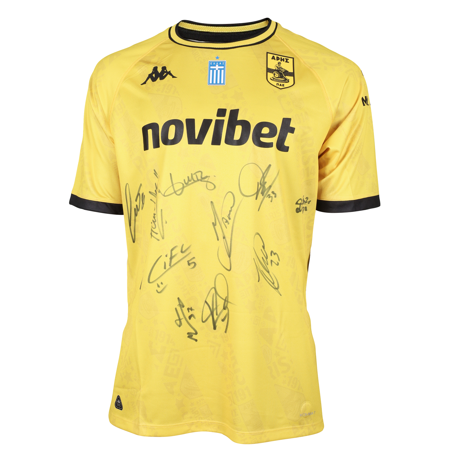 Aris FC - Squad Signed Shirt 