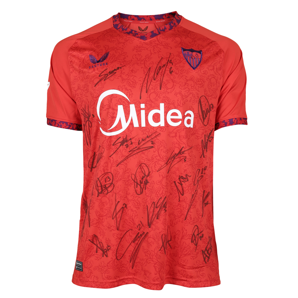 Sevilla FC - Squad Signed Shirt - 2024/2025 - Away - 1