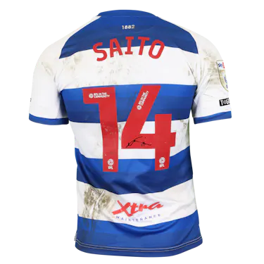 来自Queens Park Rangers的Koki Saito 斉藤光毅球衣