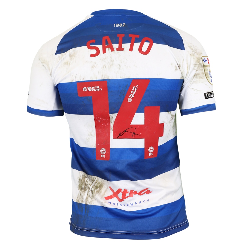 来自Queens Park Rangers的Koki Saito球衣