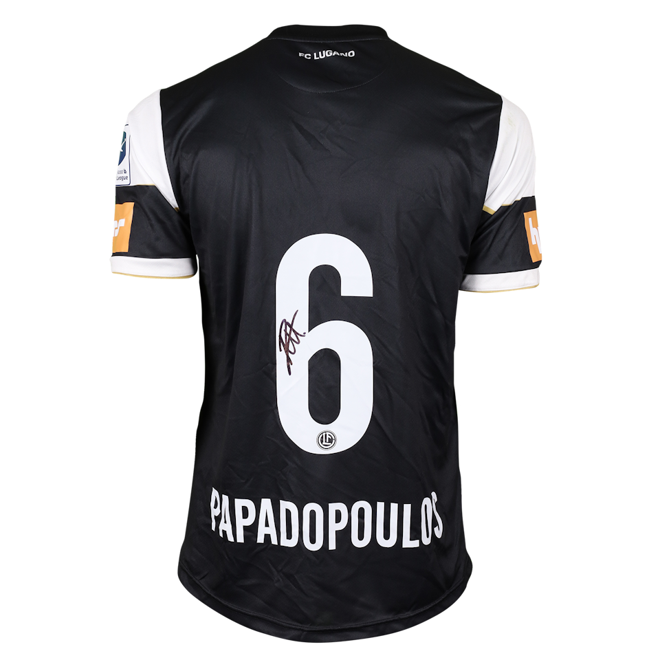 Antonios Papadopoulos FC Lugano shirt