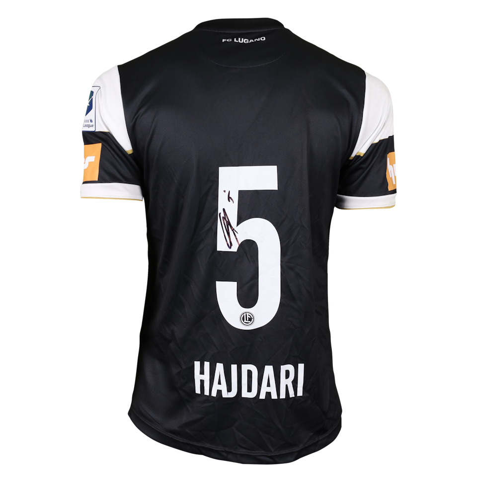 Albian Hajdari FC Lugano shirt