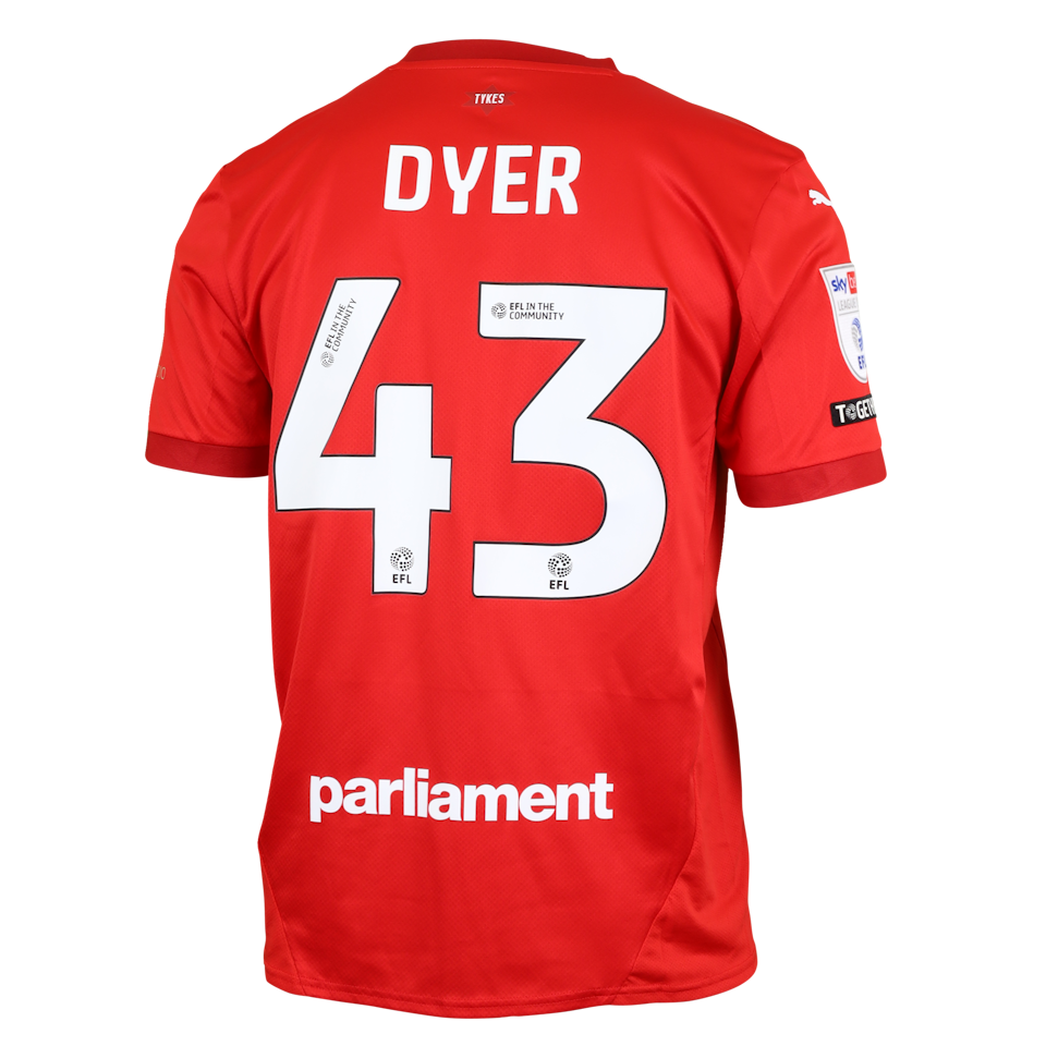 Josiah Dyer Barnsley jersey