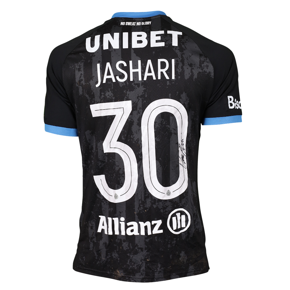 Ardon Jashari Club Brugge shirt
