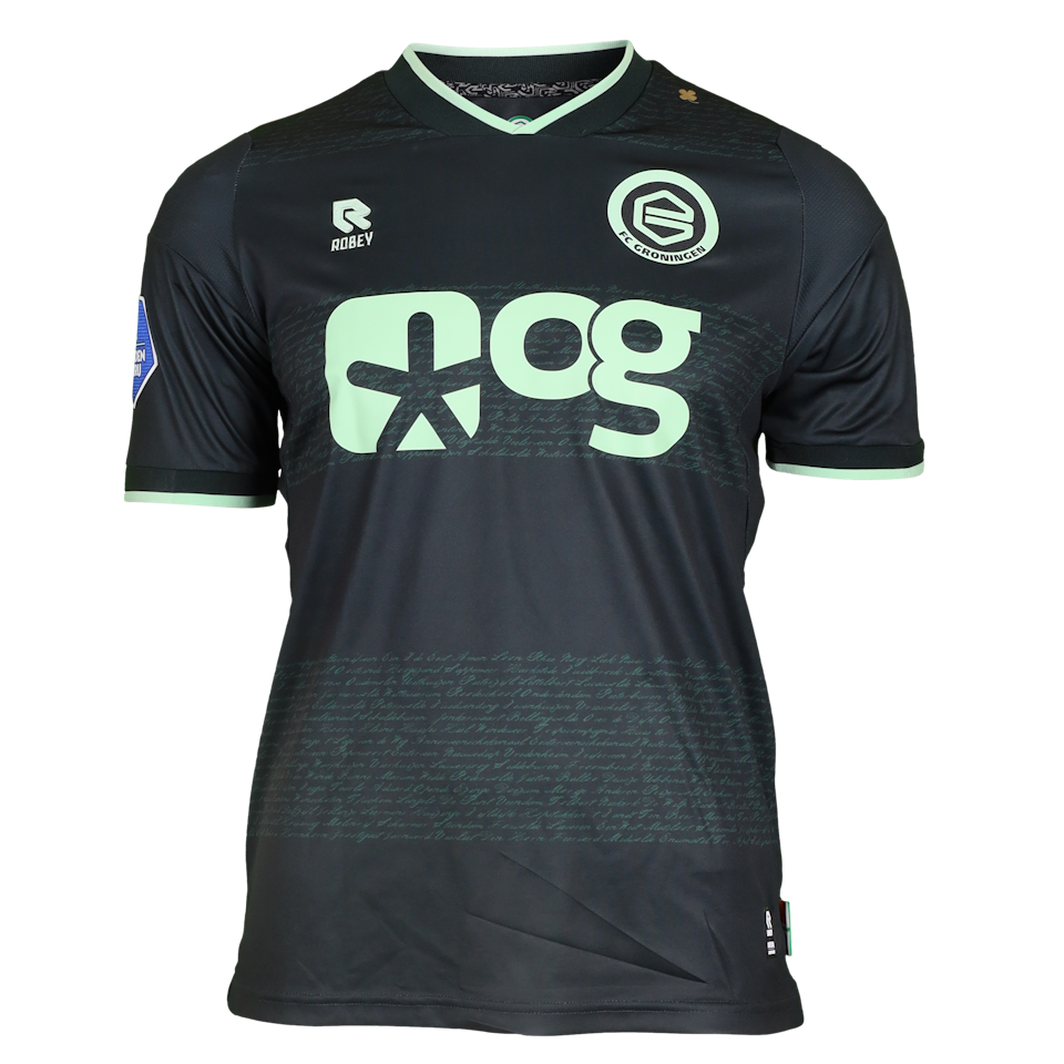 FC Groningen 팀의 T. de Jonge 셔츠