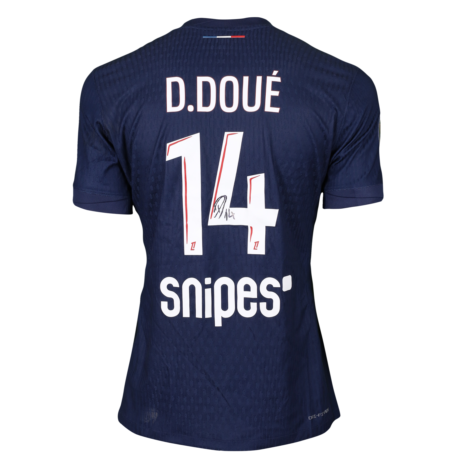 Désiré Doué | Toulouse FC - Paris Saint-Germain | MatchWornShirt