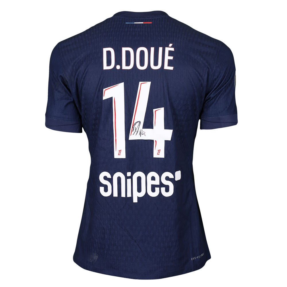 チ*ク様 PARIS SAINTGERMAIN D.DOUÉ ドゥエ 14 ユニ 14-back-3d251beb-56d9-4a7c-
