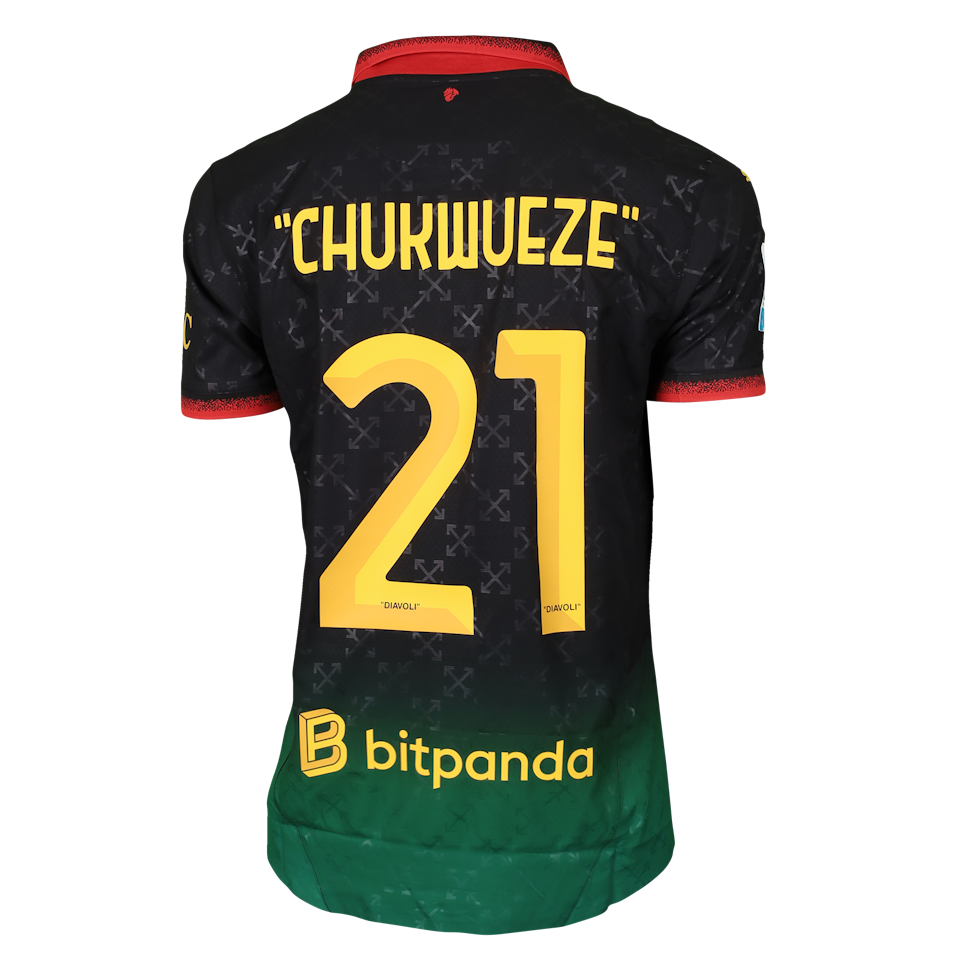 Samuel Chukwueze AC Milan shirt