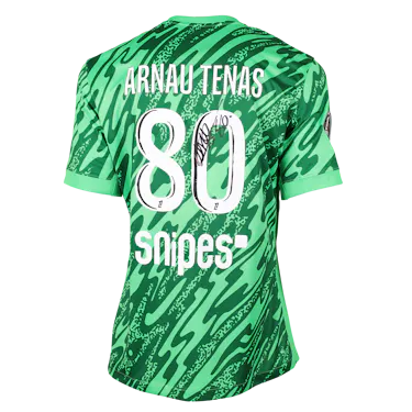 来自Paris Saint-Germain的Arnau Tenas球衣