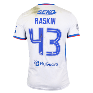 Rangers 팀의 Nicolas Raskin 셔츠