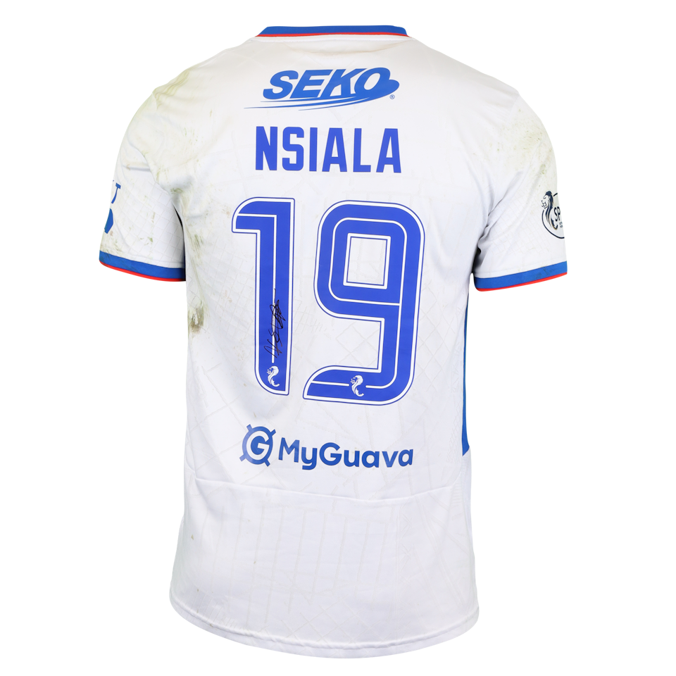 Clinton Nsiala-Makengo Rangers shirt