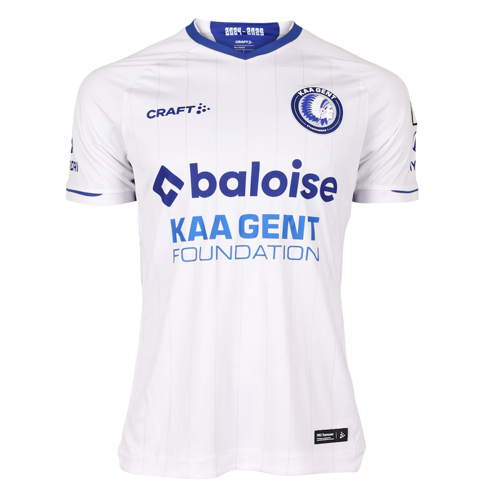 Shirt van Franck William Surdez KAA Gent