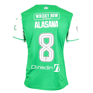 Alasana Manneh Hibernian shirt