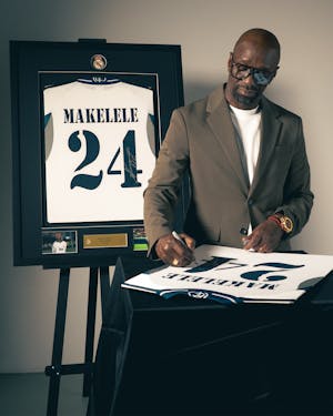 Makélélé Signed - Los Blancos 00/01