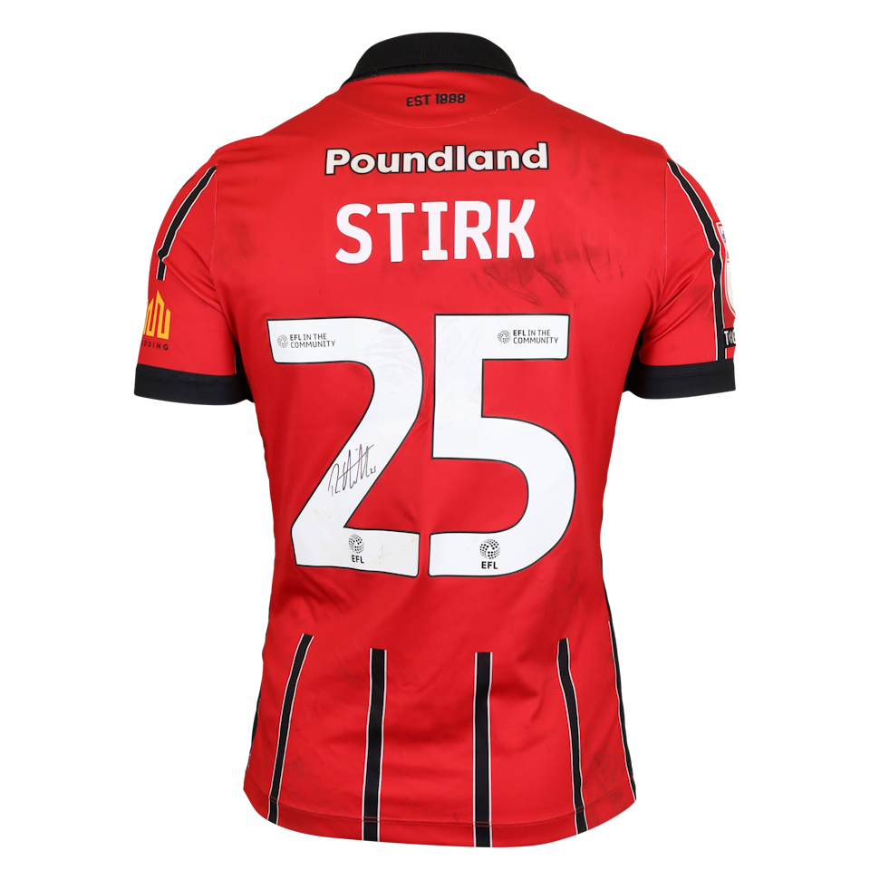 Ryan Stirk Walsall jersey