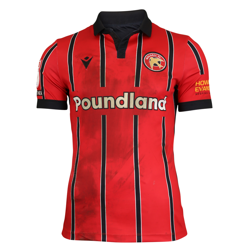 Ryan Stirk Walsall jersey