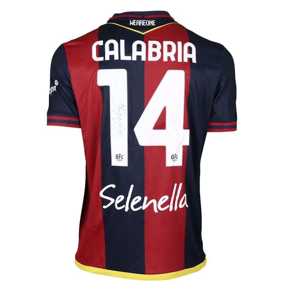 Davide Calabria Bologna Fc 1909 camisa.