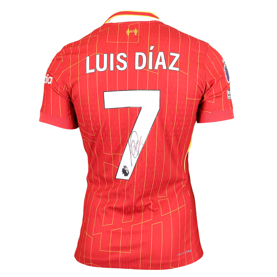 Luis Díaz Liverpool shirt