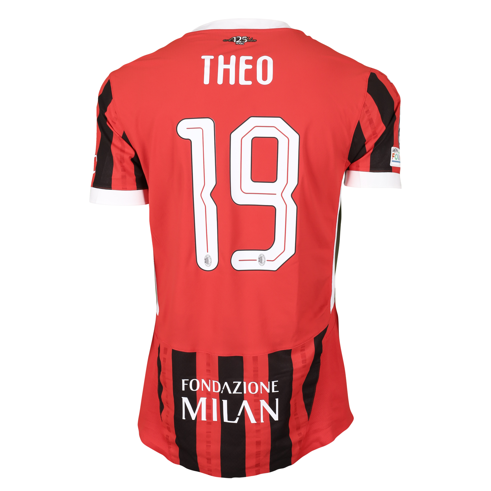 Theo Hernández | AC Milan | AC Milan - Feyenoord | MatchWornShirt