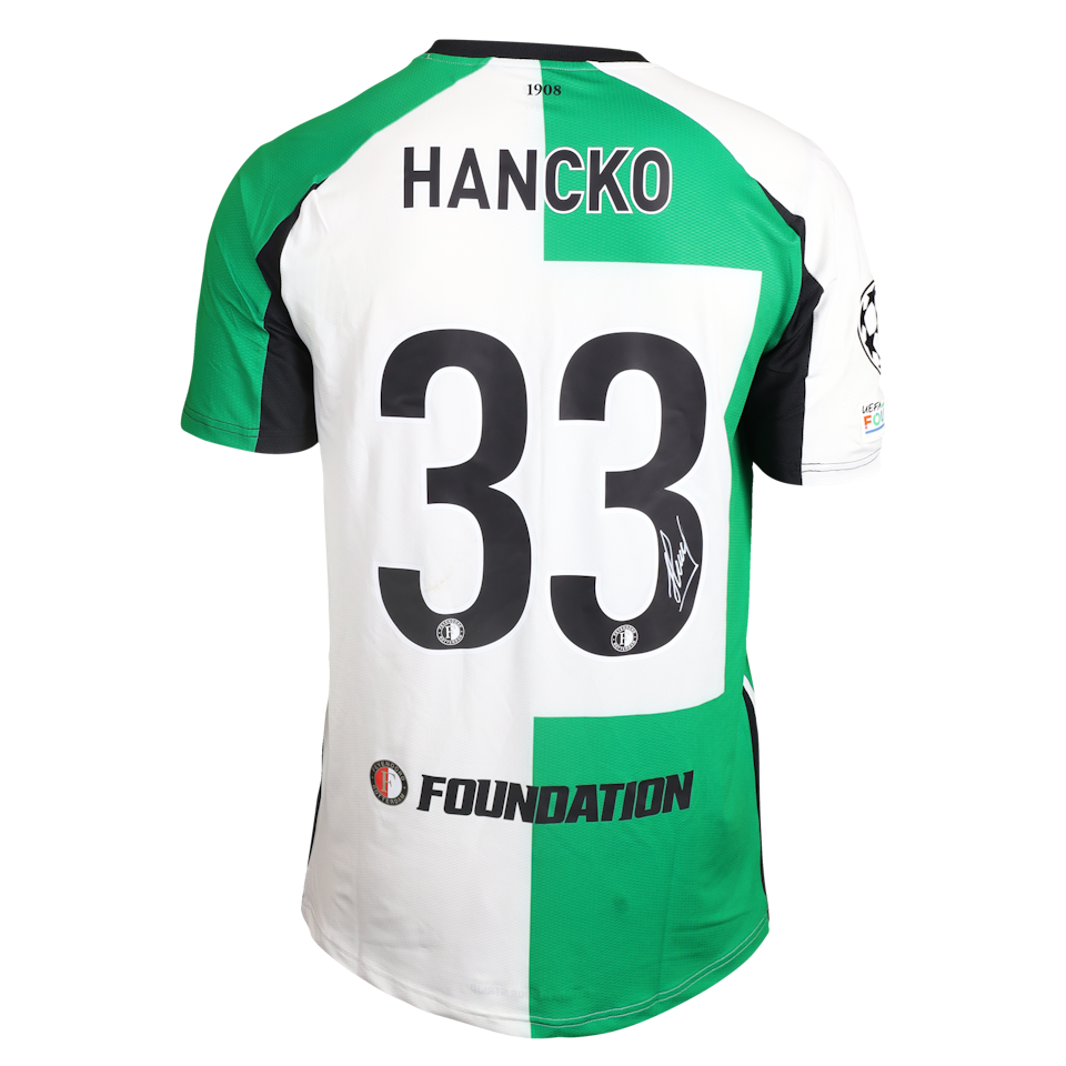 Dávid Hancko Feyenoord shirt