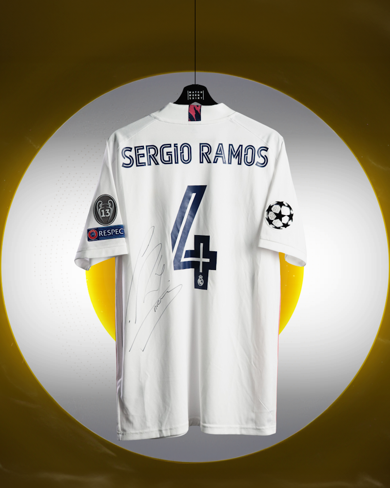 Sergio Ramos | Real Madrid | MatchWornShirt