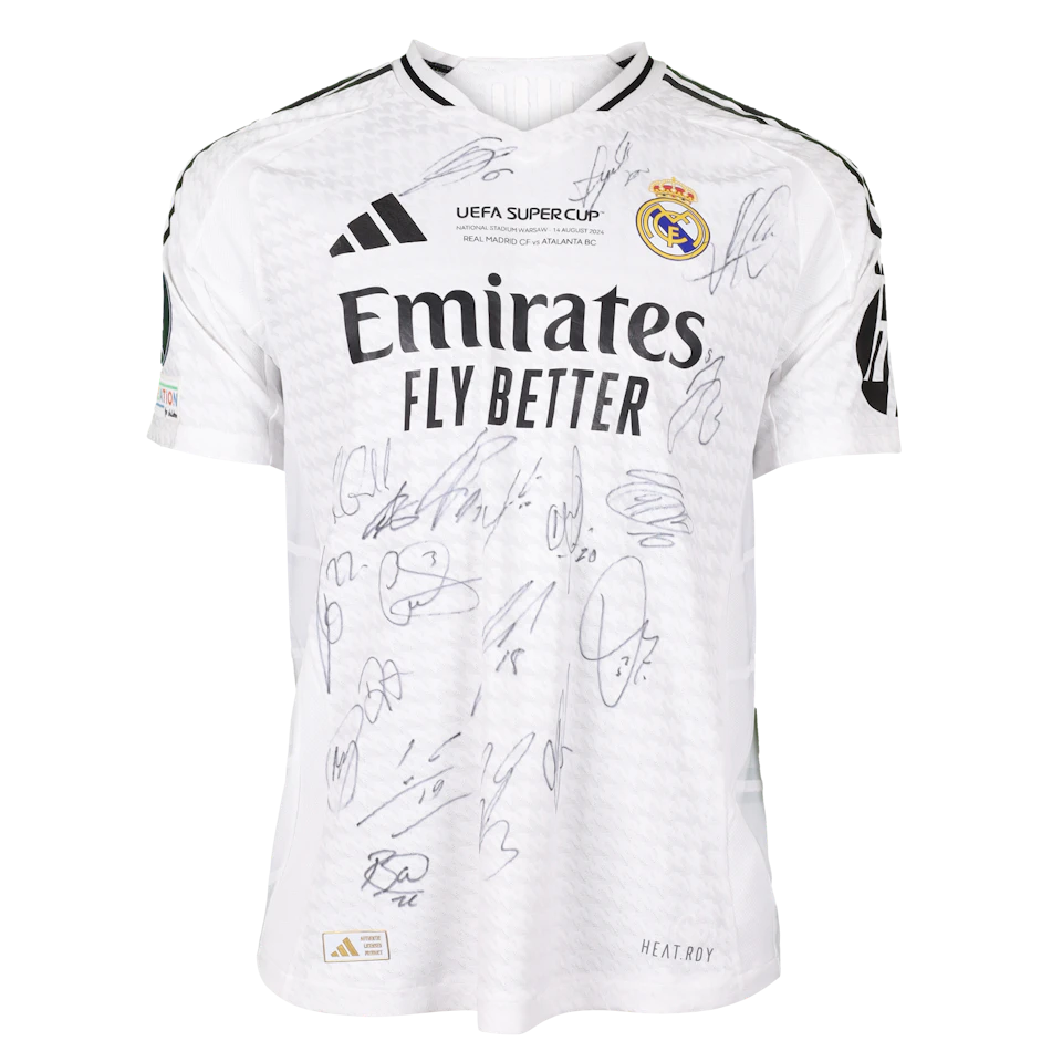 Squad Signed Shirt - UEFA Supercup 24/25