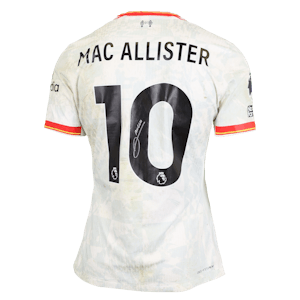 Alexis Mac Allister Liverpool shirt