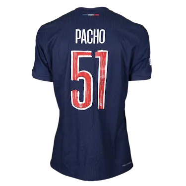 Willian Pacho Paris Saint-Germain shirt