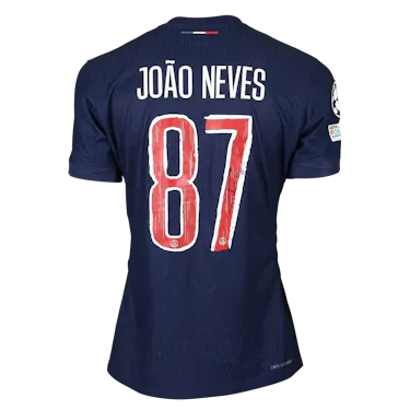Camiseta João Neves Paris Saint-Germain