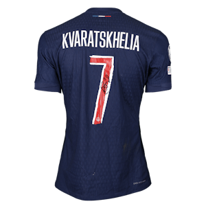 Khvicha Kvaratskhelia Paris Saint-Germain camisa.