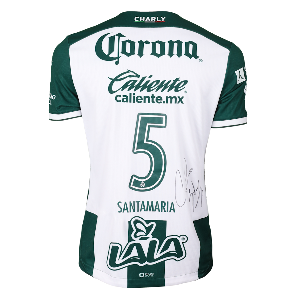 Santos Laguna 팀의 Anderson Santamaría 셔츠