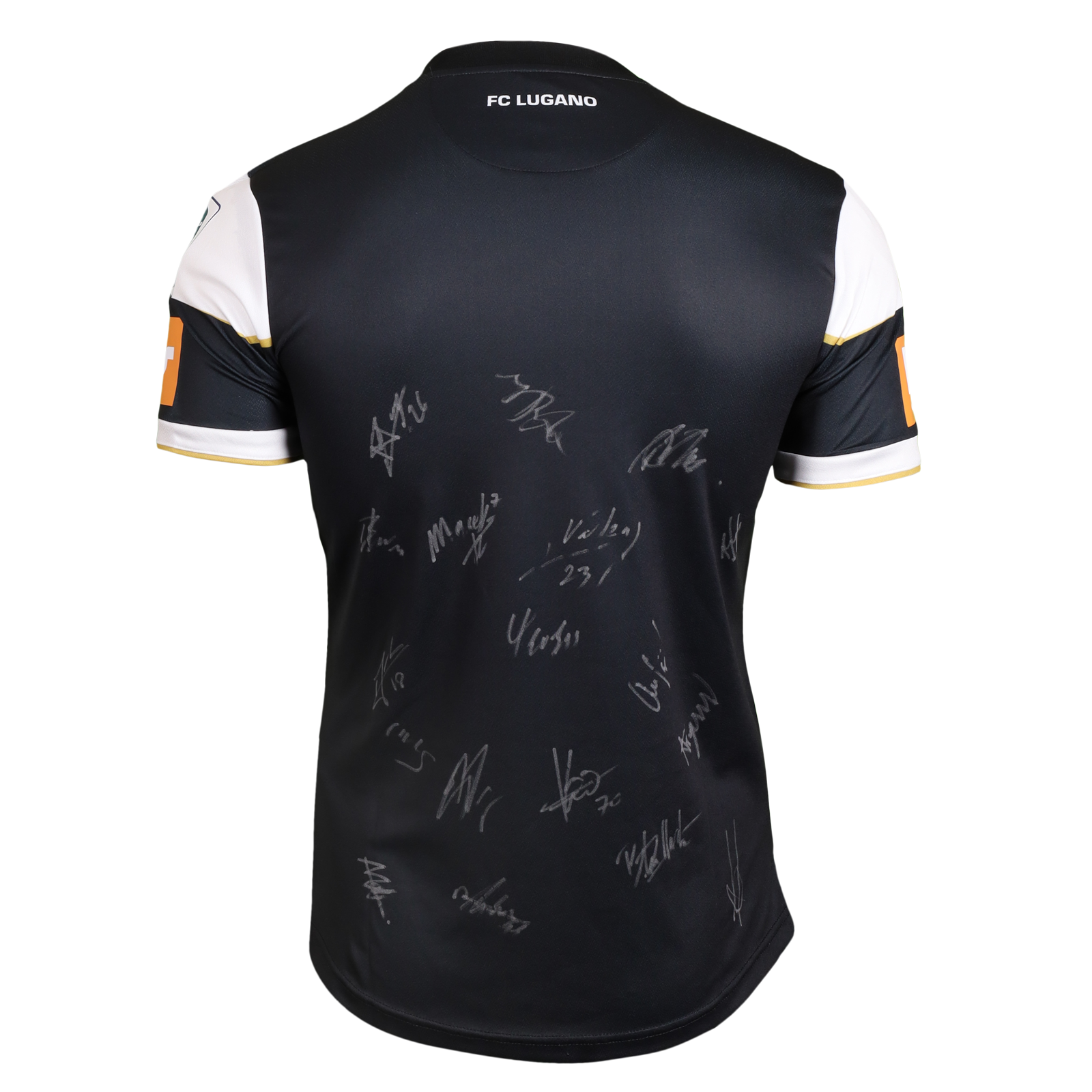 Lugano - Squad Signed Shirt - 2024/2025 - Home - 1