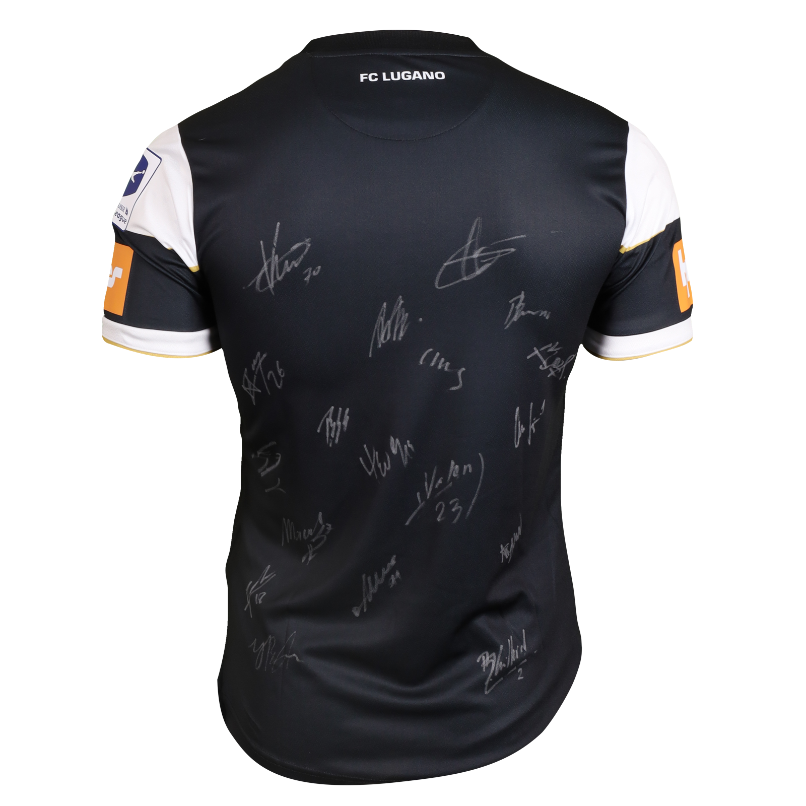 Lugano - Squad Signed Shirt - 2024/2025 - Home - 2